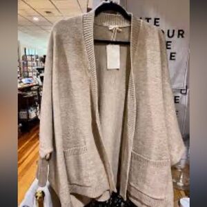 Hem & Thread Women's Tan Cardigan